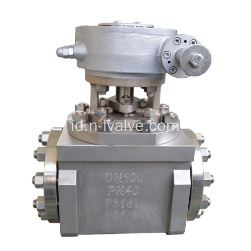 Ketahanan Abrasi Hard Seal Ball Valve